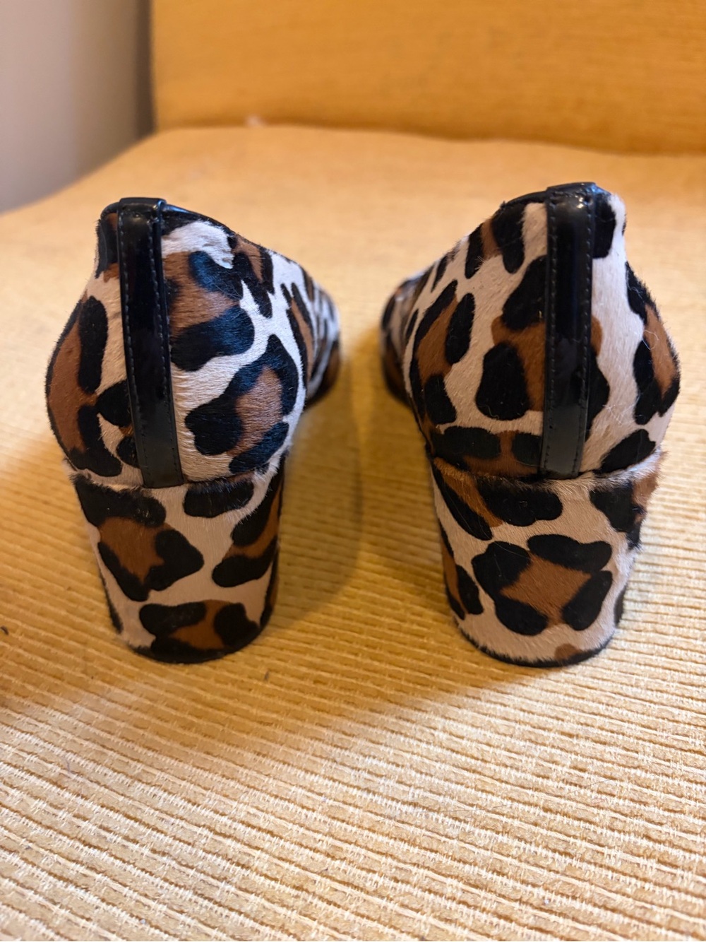 Margaux Leopard Print Heels - Picture 5 of 10